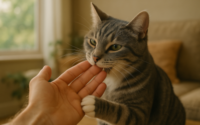 Home Pet Pourquoi mon chat me mordille ? (Réponses & astuces)