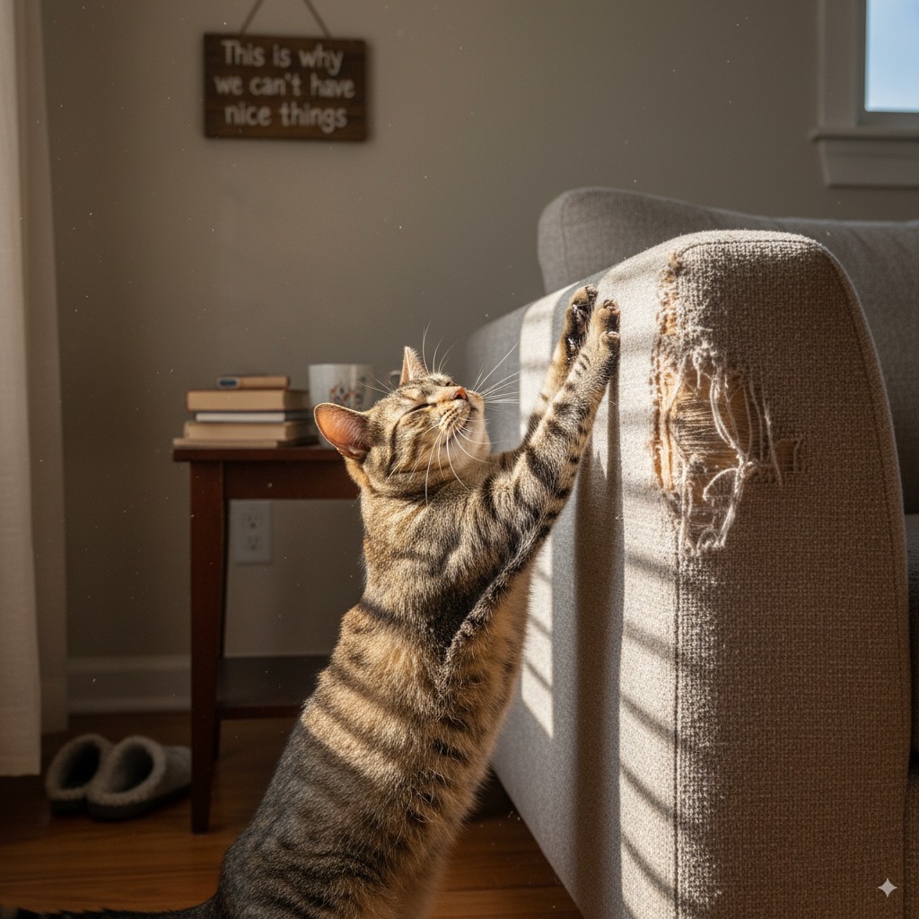 couper les griffes d'un chat