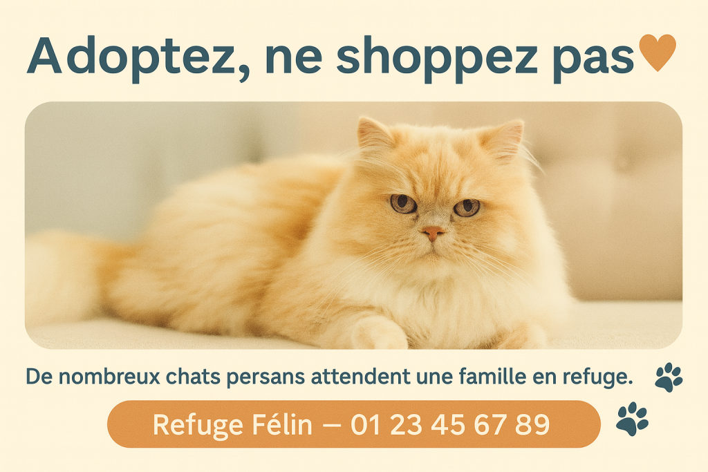 Chat persan : caractère, soins, prix et conseils d’adoption adopter un chat persan