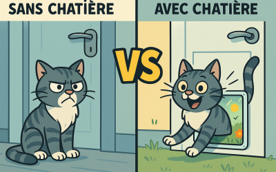 Home Pet Chatière pour chat : guide, choix et installation facile
