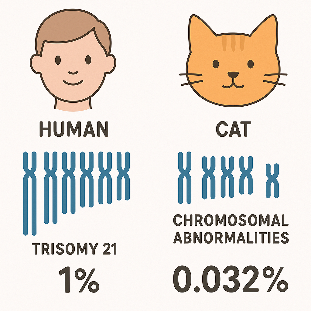 Chat trisomique : mythe ou réalité ? Guide complet chat trisomique