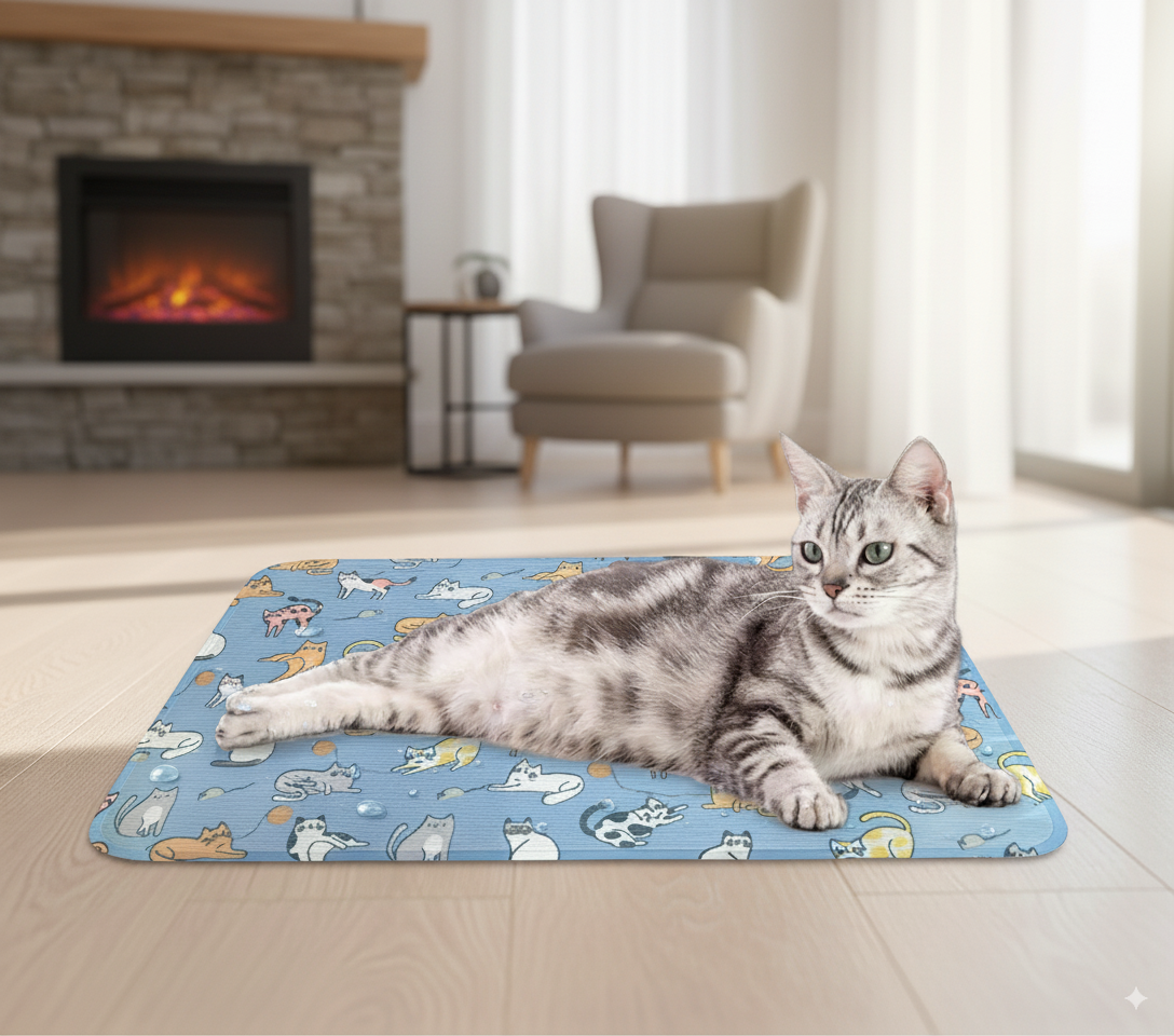 FOSDICK Tapis Rafraîchissant pour chat