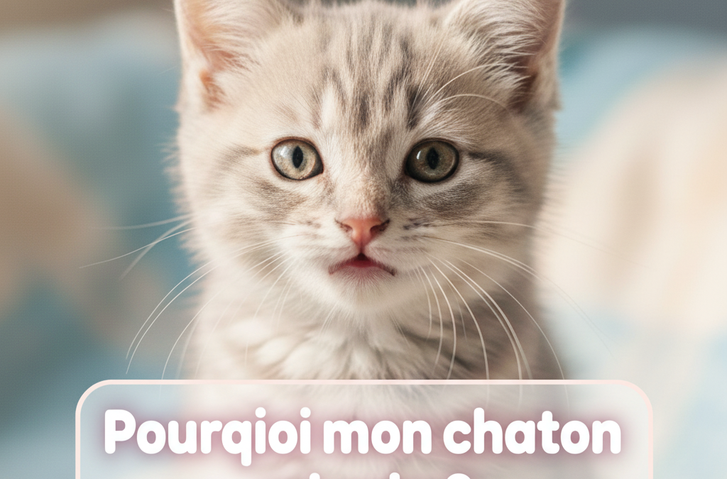 Miaulement de chaton