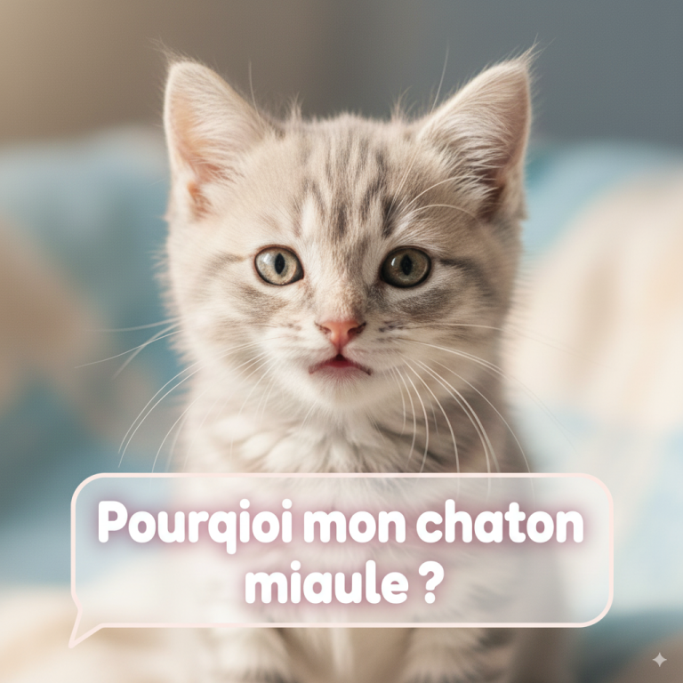 Miaulement chaton : comprendre et calmer son petit félin Miaulement de chaton