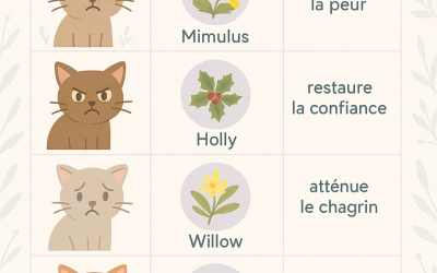 Home Pet Fleurs de Bach pour un chat : remède naturel pour un félin zen