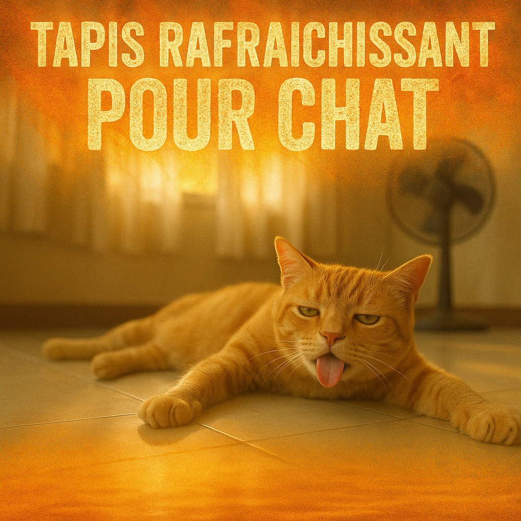 Tapis rafraîchissant chat : le secret pour un été au frais ! tapis rafraichissant pour chat
