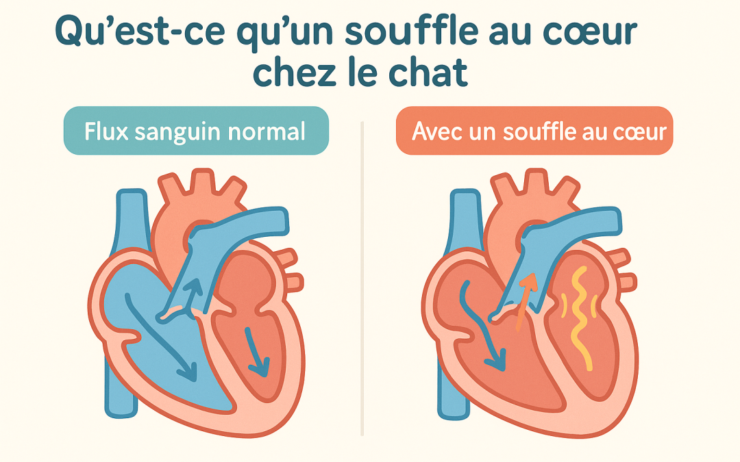 souffle au cœur chez le chat