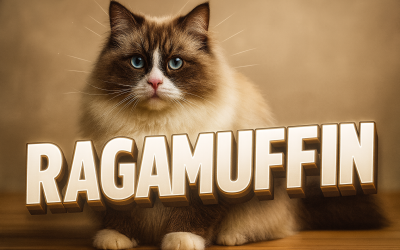 🐾 Guide des Races Ragamuffin : Tout Savoir sur ce Chat Géant au Cœur Tendre