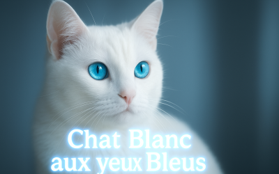 🐾 Guide des Races Chat Blanc aux Yeux Bleus : Races, Surdité & Guide Complet