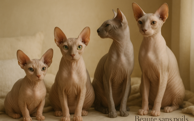 🐾 Guide des Races Chat sans poils : moins de poils, plus de drama