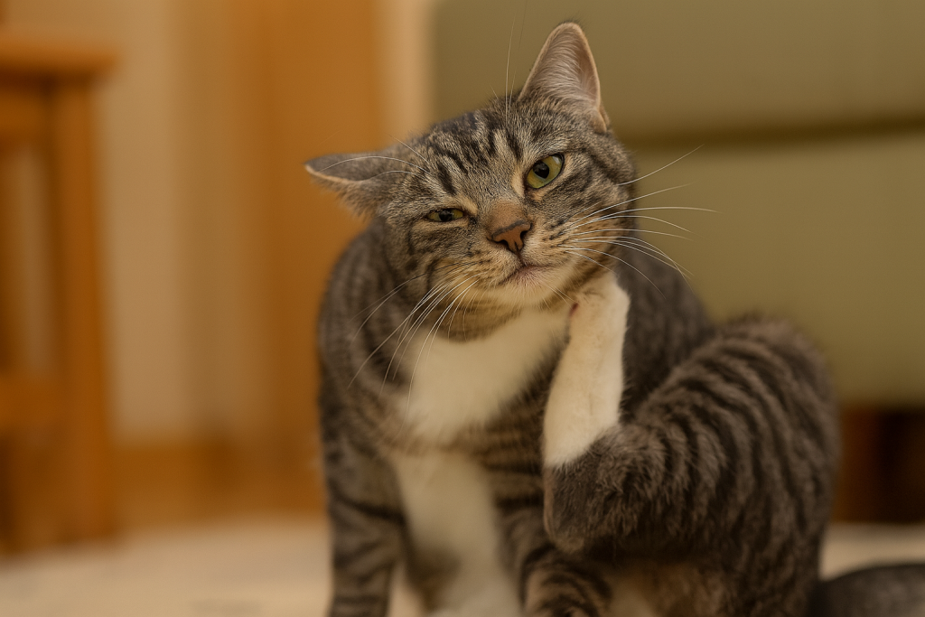 Acné du chat : symptômes, causes et traitements efficaces repéré l'acné du chat