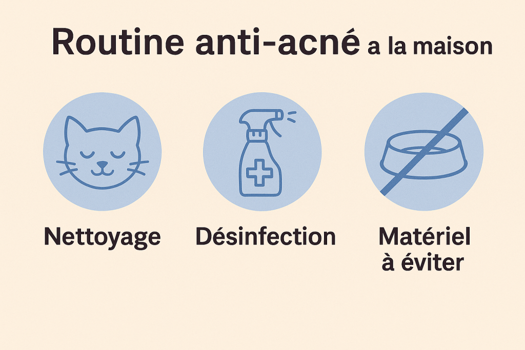Acné du chat : symptômes, causes et traitements efficaces traitement acné du chat