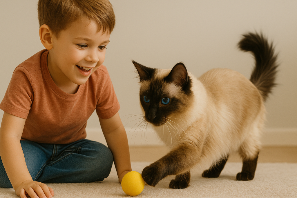 Chat Balinais : un chat hypoallergénique affectueux balinais
