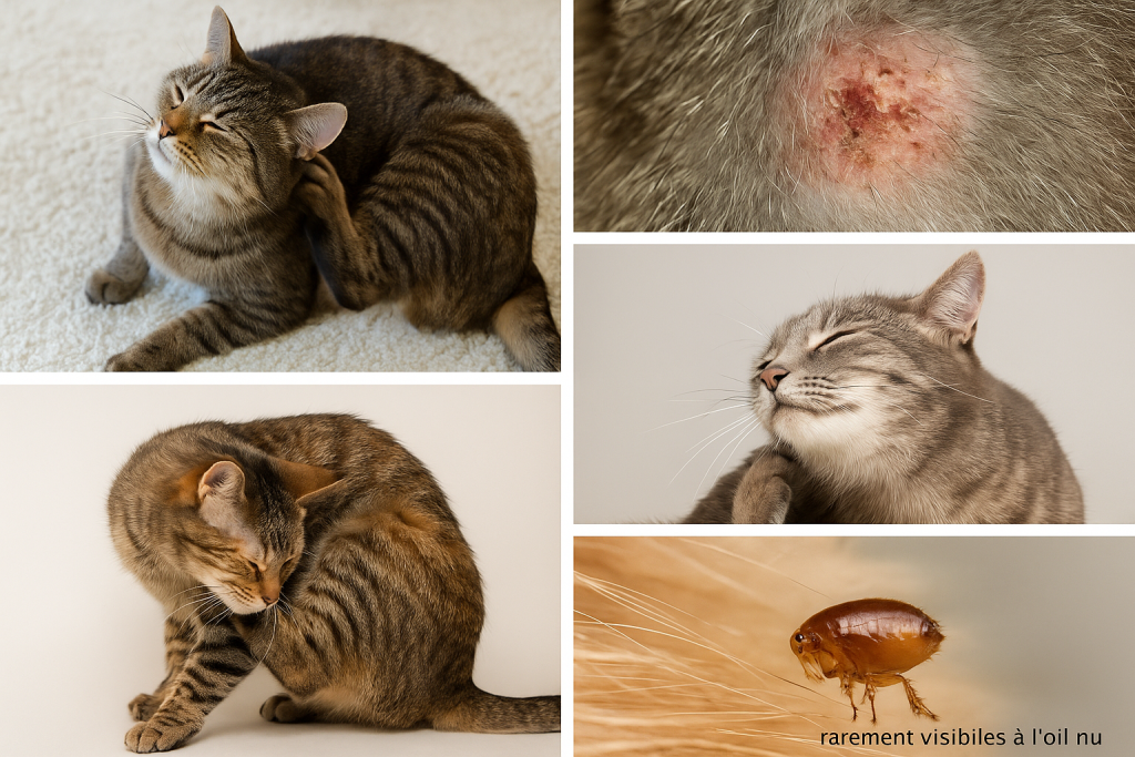 Mon chat se gratte constamment : causes et solutions efficaces mon chat se gratte
