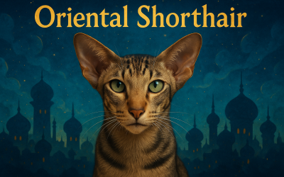 🐾 Guide des Races Oriental Shorthair : le chat au look unique et au caractère attachant