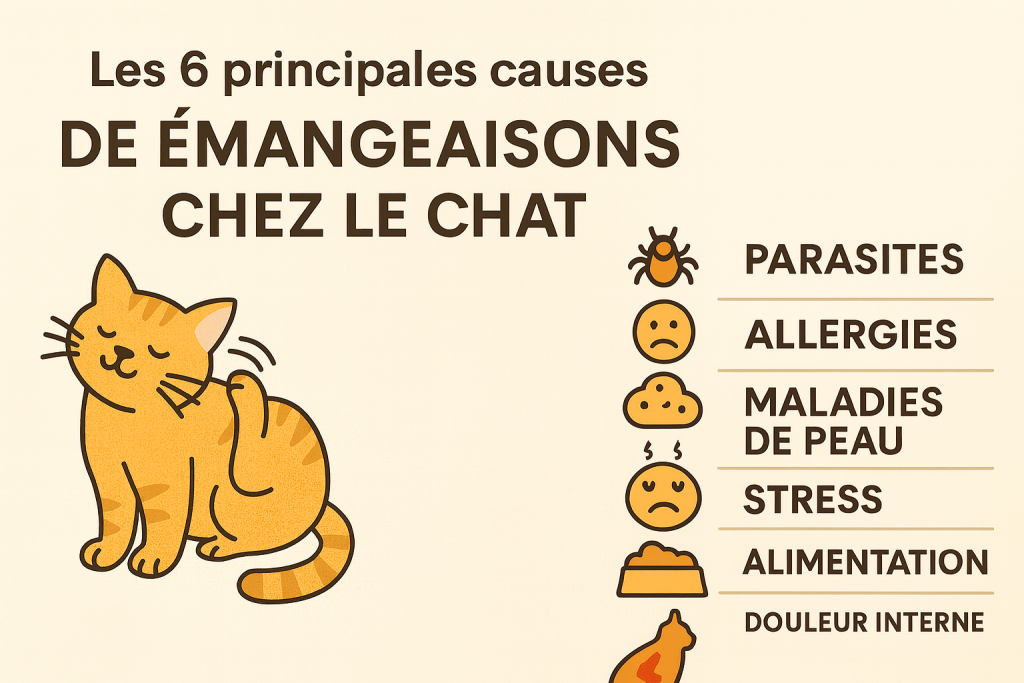 Mon chat se gratte