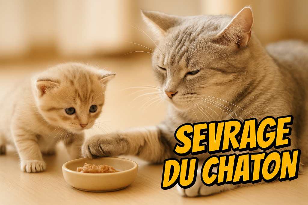 sevrage du chaton