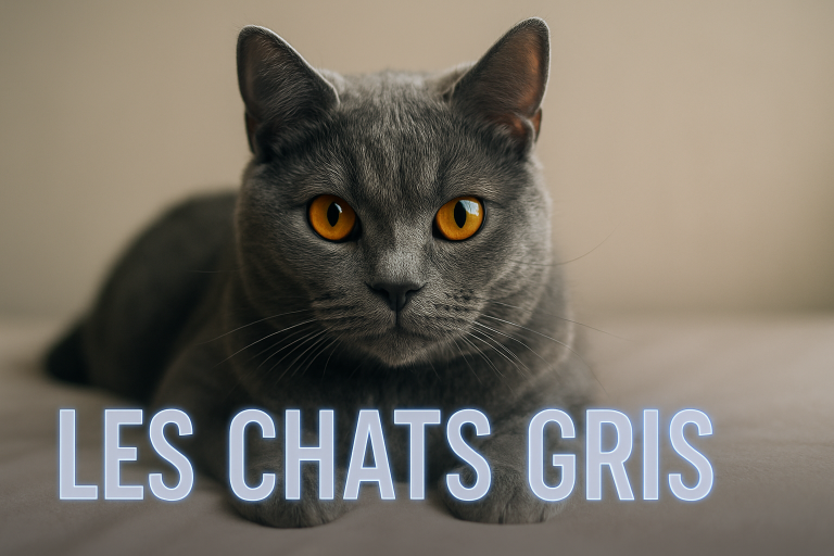 Les chats gris : races, symbolique et personnalité les chats gris