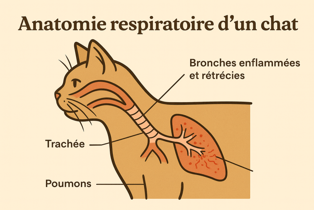 Asthme chez le chat : Symptômes, Traitements & Conseils Asthme chez le chat
