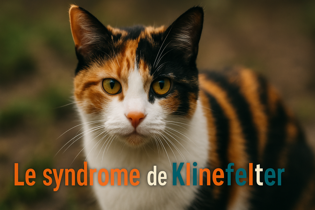 Chat mâle tricolore : le syndrome de Klinefelter expliqué le syndrome de Klinefelter