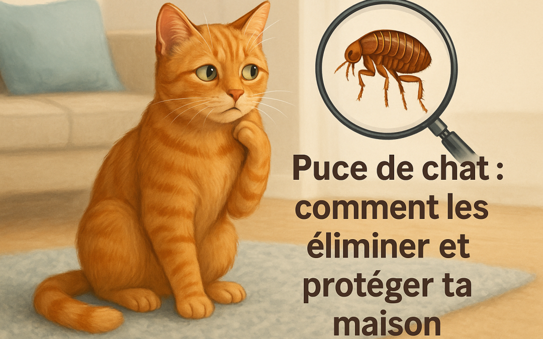 puces de chat