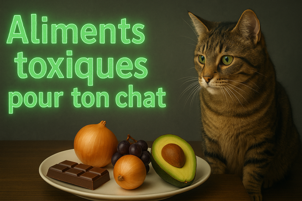 aliments toxiques pour ton chat