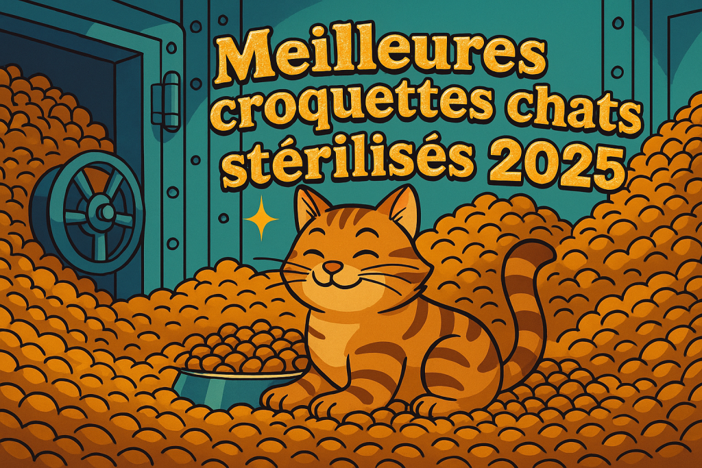 les meilleures croquettes pour chats stérilisés