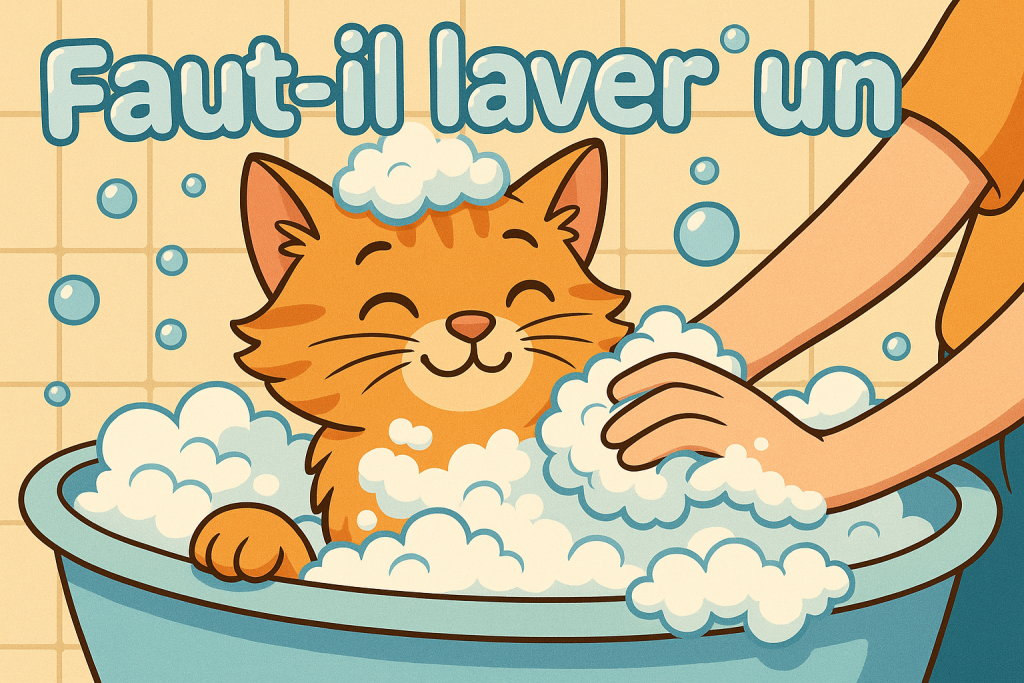 Faut-il laver un chat ? Ce que tout propriétaire doit savoir laver un chat
