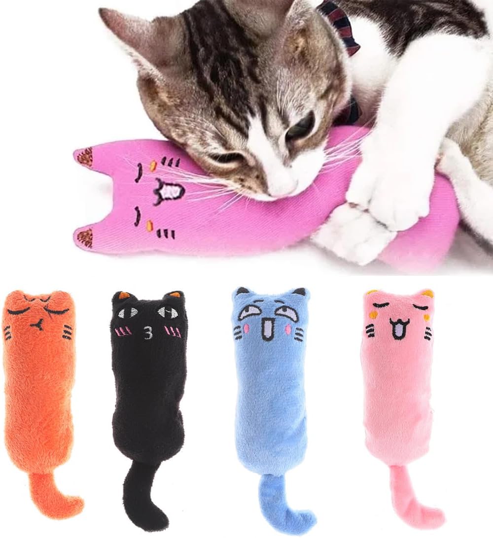 Peluches et jouets à l’herbe à chat