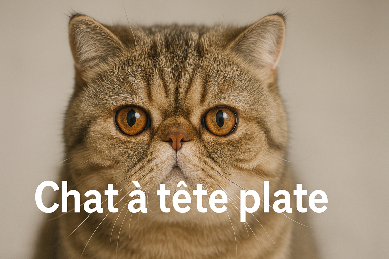 Chats à tête plate : races, soins et conseils pratiques chat à tête plate
