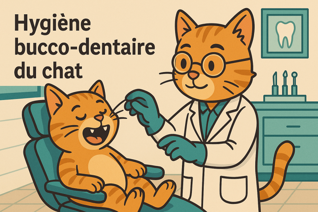 hygiène buco dentaire du chat