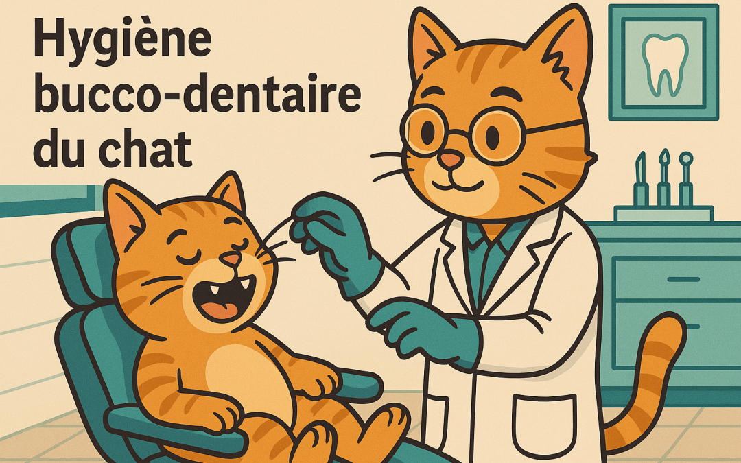 hygiène buco dentaire du chat