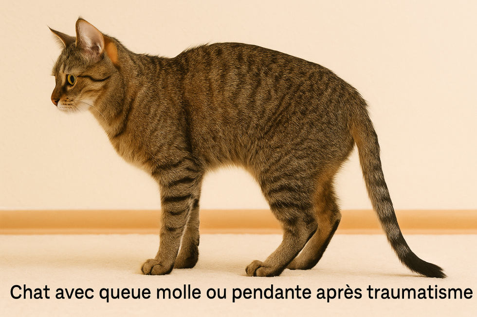 Luxation queue chat : symptômes, soins et conseils utiles