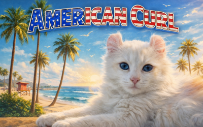 American Curl : Le Chat aux Oreilles Recourbées en Arrière