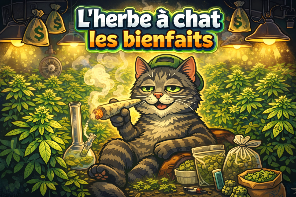 herbe à chat