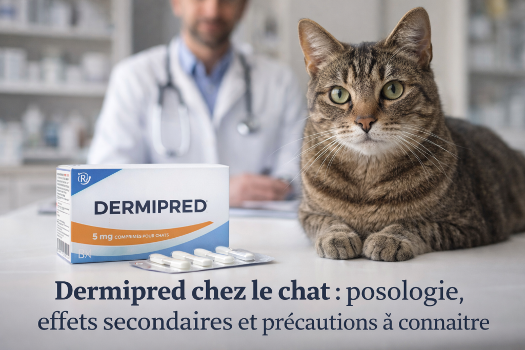 dermipred chez le chat