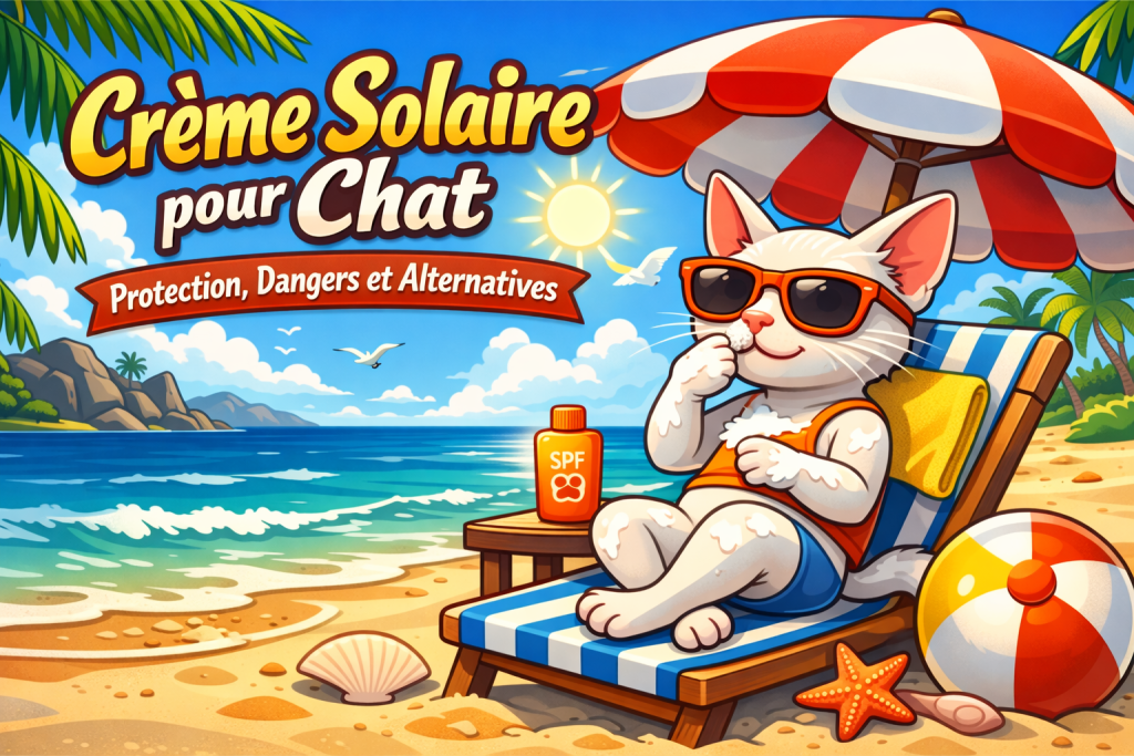 Crème Solaire pour Chat : Protection, Dangers et Alternatives crème solaire pour chat