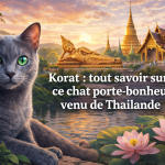 Korat : tout savoir sur ce chat porte-bonheur venu de Thaïlande Korat le chat venu de Thaïlande