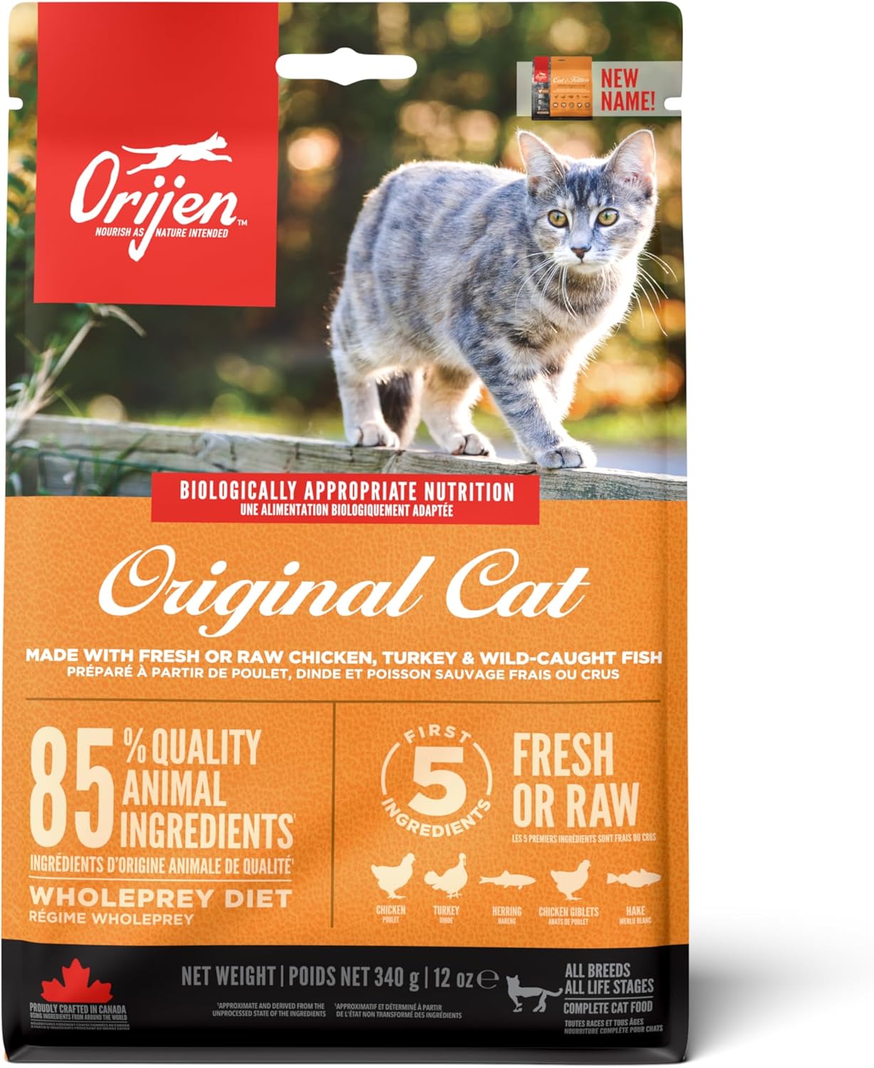 Orijen Original Cat croquettes ultra-premium chat stérilisé