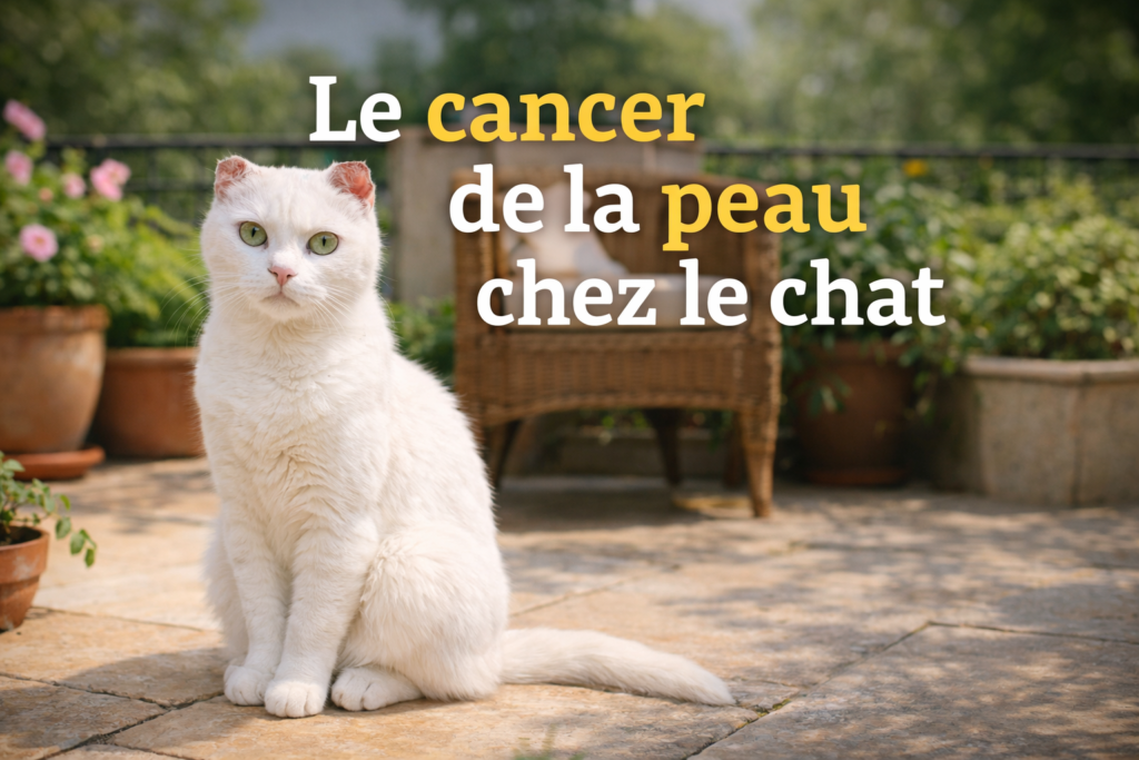 Le cancer de la peau chez le chat