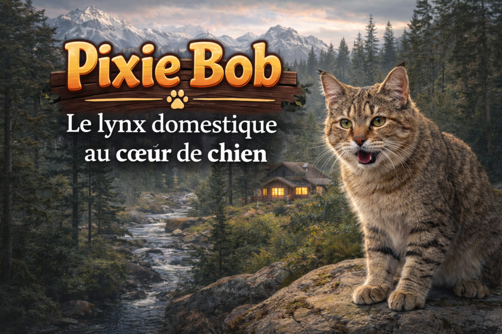 Chat Pixie Bob : caractère, physique, santé et prix race de chat le pixie bob