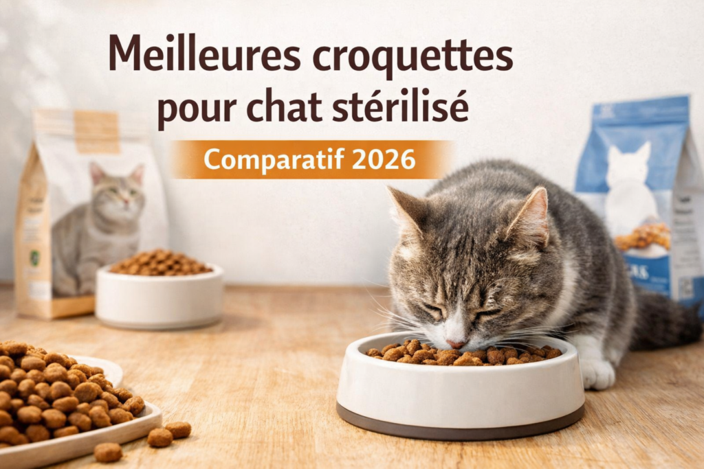 Top 5 des meilleures croquettes pour chat stérélisé en 2026