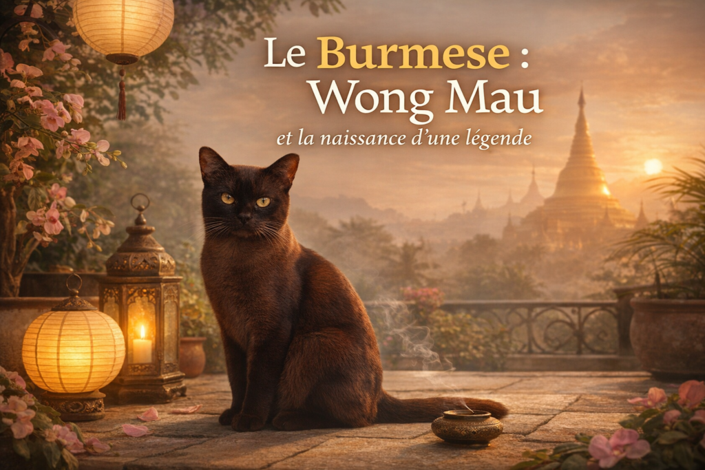 Chat Burmese : l'original dont tout le monde est jaloux Race de chat Burmese
