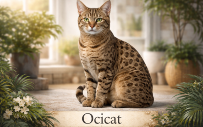 Home Pet Ocicat : le léopard de salon qui ne mord pas
