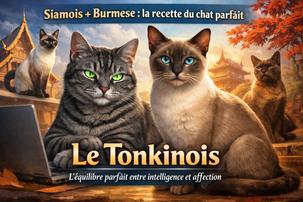 Race de chat Tonkinois