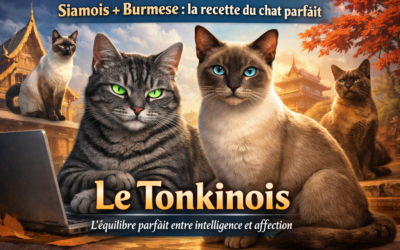Home Pet Chat Tonkinois : le meilleur de deux races en un félin