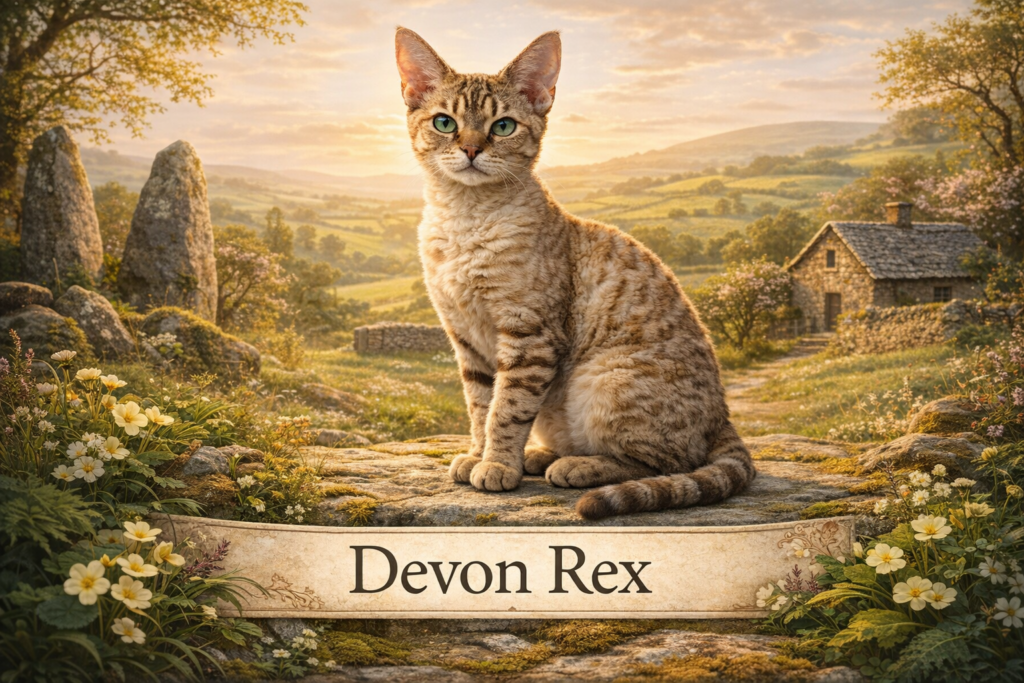 race de chat devon rex