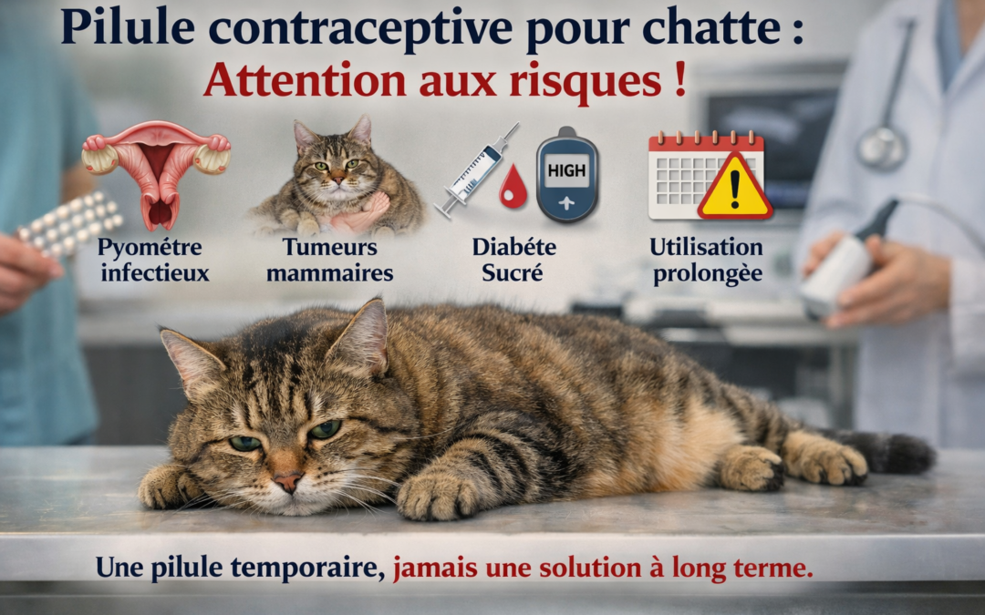 Pilule contraceptive chez le chat
