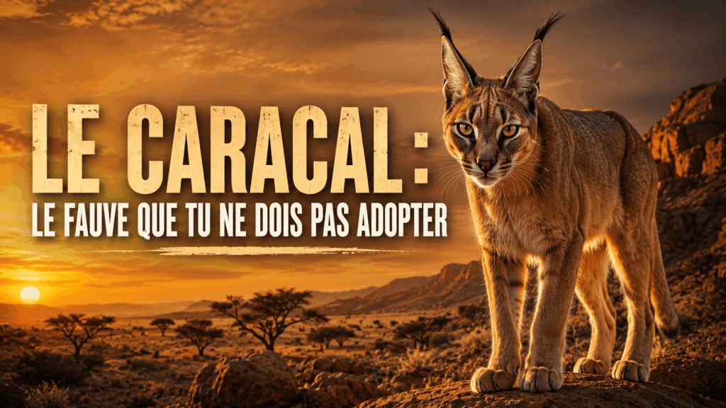Caracal : pourquoi ramener ce lynx du désert chez toi est une très mauvaise idée Caracal le chat que tu ne peux pas adopter