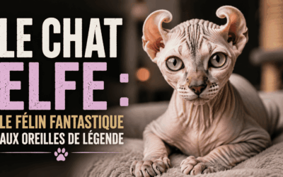 Home Pet Chat Elfe : caractère, soins et prix de cette race rare